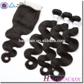 Brazilian hair weave top hair closure piece 2017 new arrival beautiful Brazilian hair closure